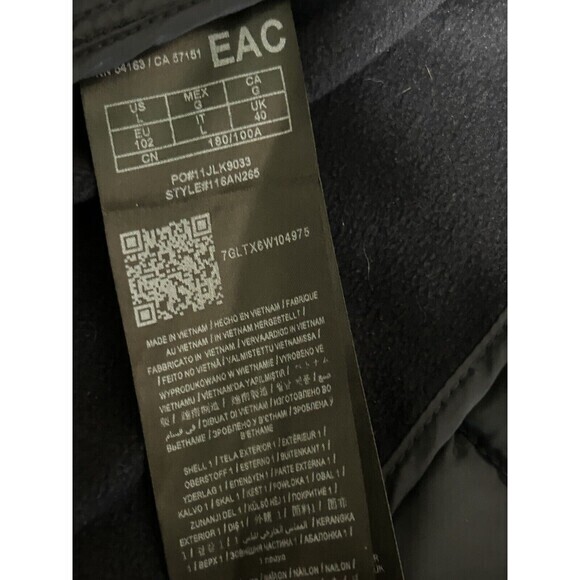 Guess Jacket‎ Women's Large Puffer Softshell Full Zip Long Sleeve Outdoo… - Picture 8 of 9